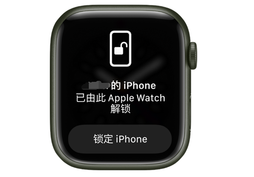 浩口原种场苹果手机维修分享用 AppleWatch 解锁配备面容 ID 的 iPhone方法 